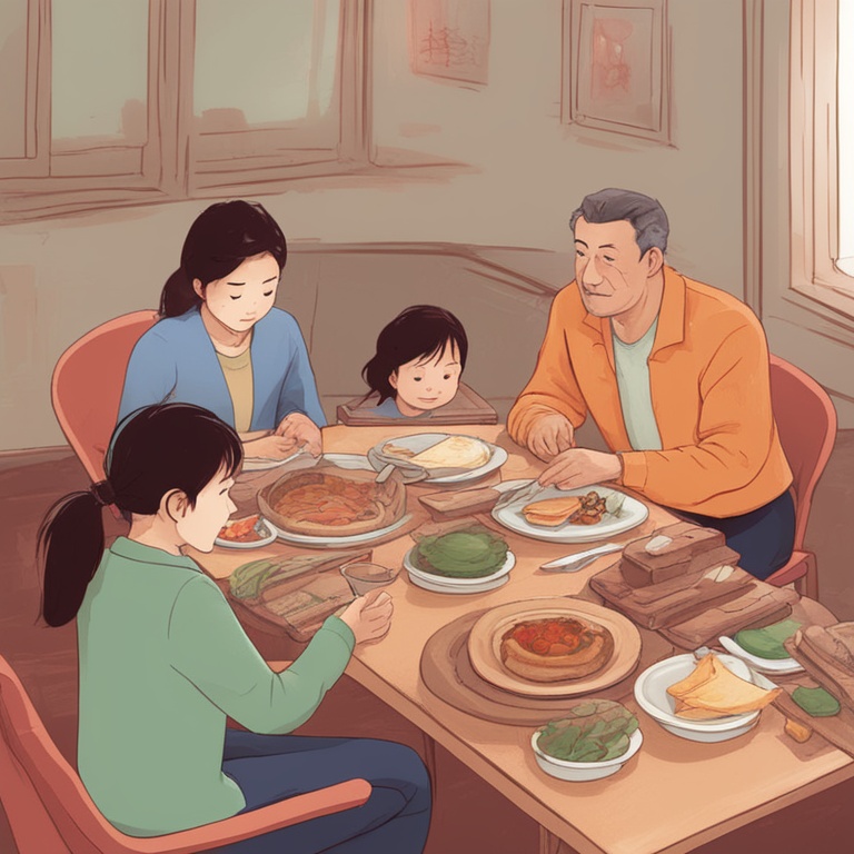 一次幸福温馨的家庭聚餐👨‍👩‍👦